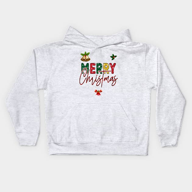 Merry Christmas day Kids Hoodie by sayed20